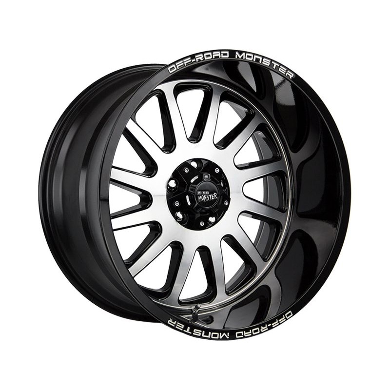 Off-Road Monster Machined Gloss Black M17 Wheels | RealTruck
