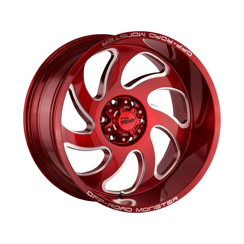 Off-Road Monster Red M07 Wheels | RealTruck