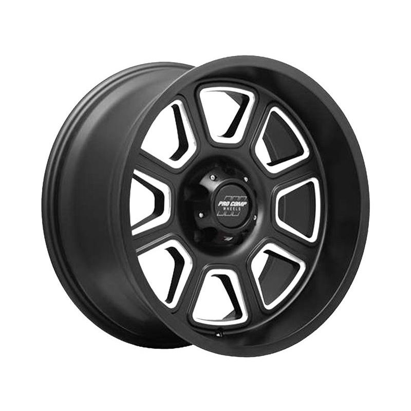 Pro Comp Milled Black 64 Gunner Wheels | RealTruck