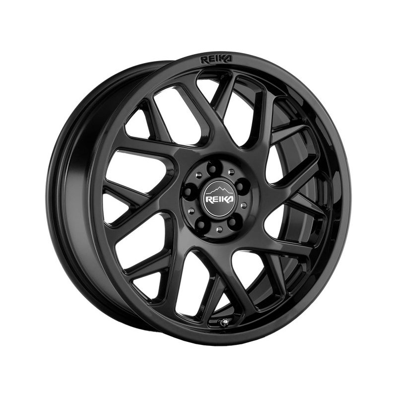 Reika Gloss Black Detour Wheels | RealTruck
