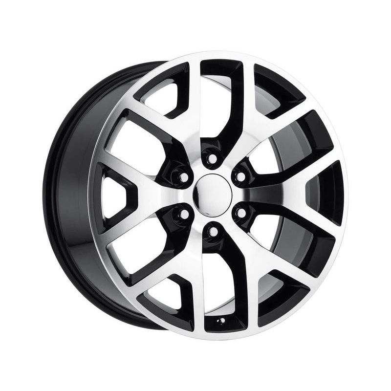 Rev OE Machined Gloss Black 586 Wheels | RealTruck