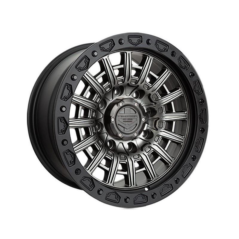 Vorsteiner Off-Road Grey VR-801BL Wheels | RealTruck