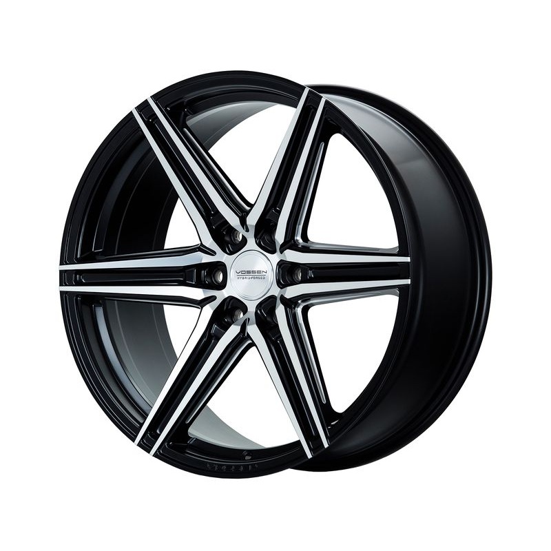 Vossen Machined Matte Black HF6-2 Wheels | RealTruck