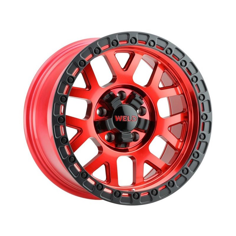 Weld Off-Road Red Cinch Wheels | RealTruck