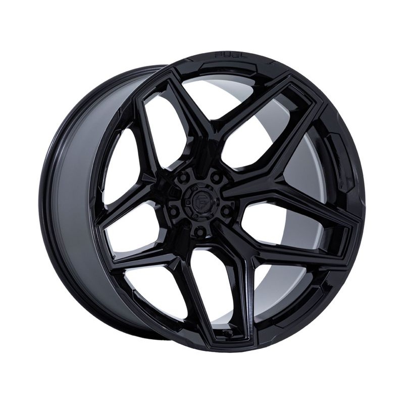 Fuel Gloss Black Flux 5 Wheels | RealTruck