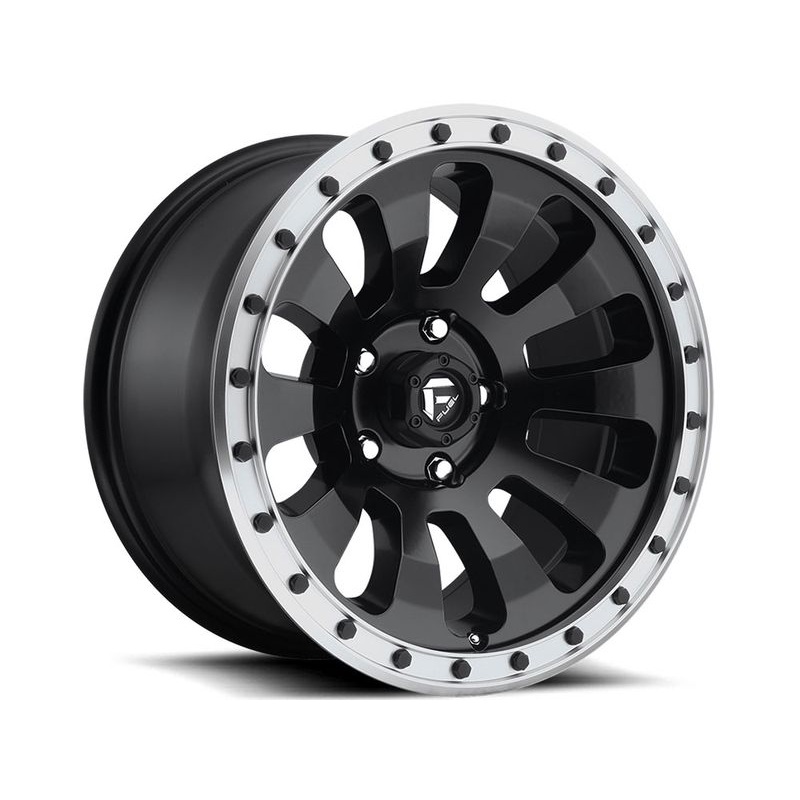 Fuel Machined Black Tactic Wheels | RealTruck