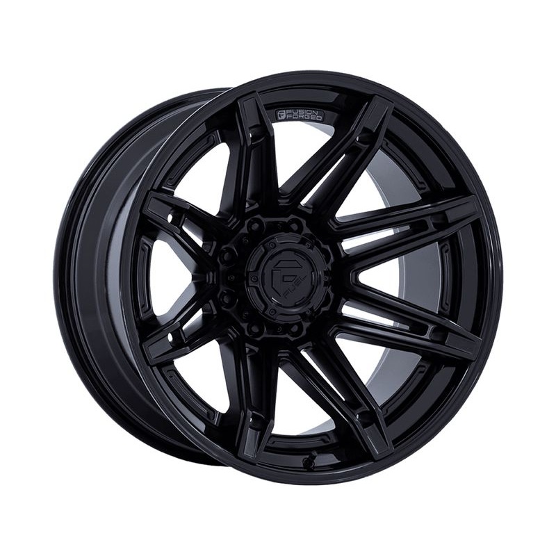 Fuel Matte & Gloss Black Brawl Wheels | RealTruck