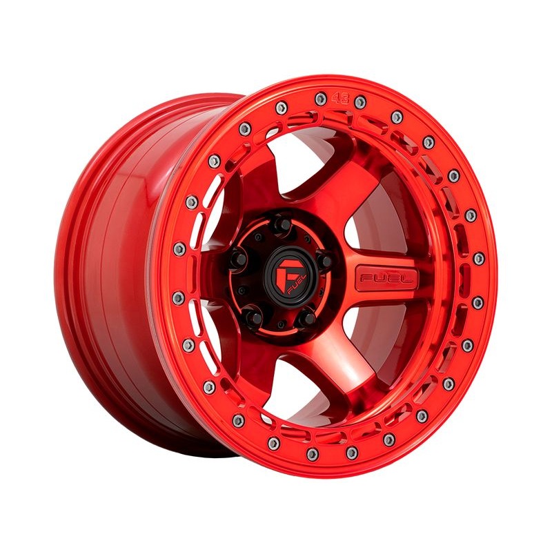 Fuel Red Block Beadlock Wheels | RealTruck