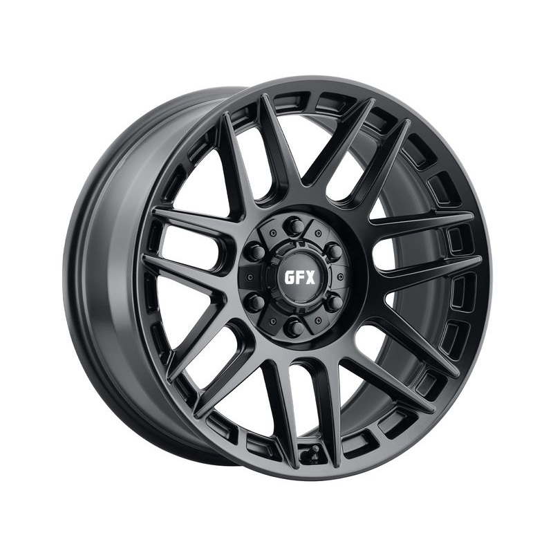 G-FX Matte Black TM8 Wheels | RealTruck