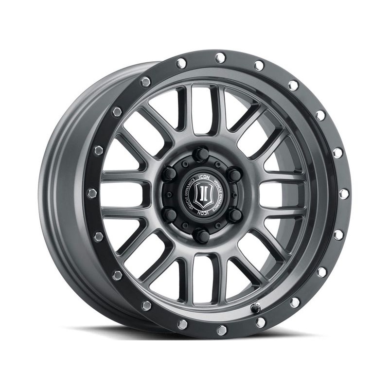 Icon Grey Alpha Wheels | RealTruck
