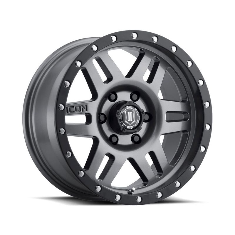 Icon Grey Six Speed Wheels | RealTruck