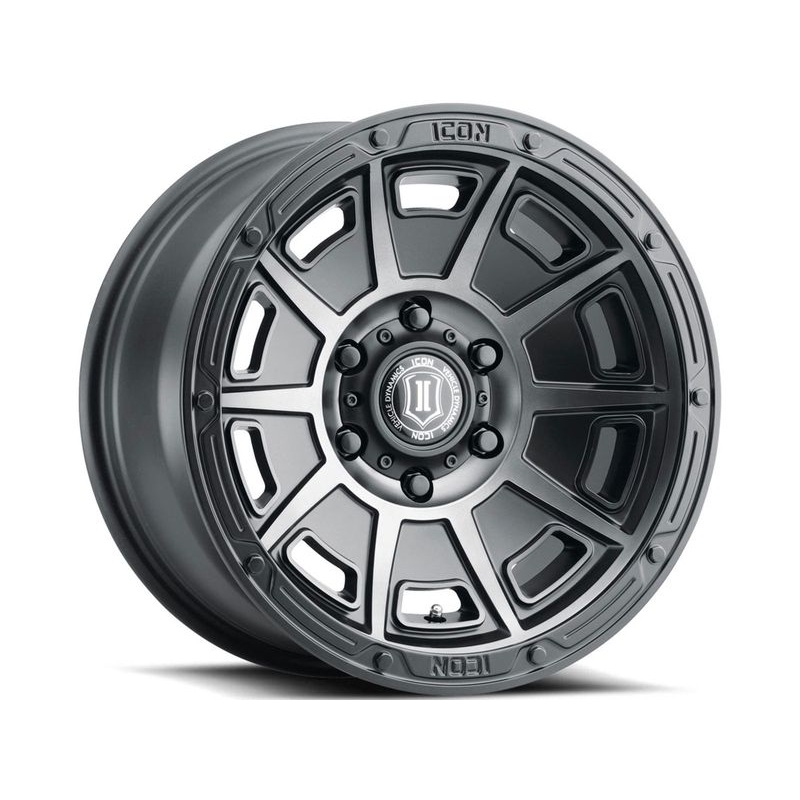 Icon Tinted Black Victory Wheels | RealTruck