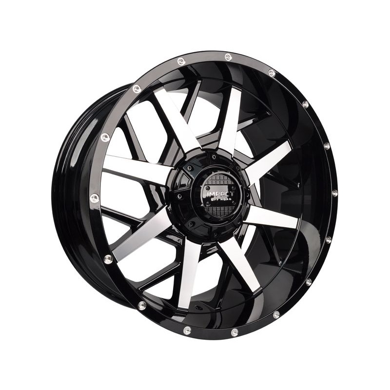 Impact Off-Road Machined Gloss Black 815 Wheels | RealTruck