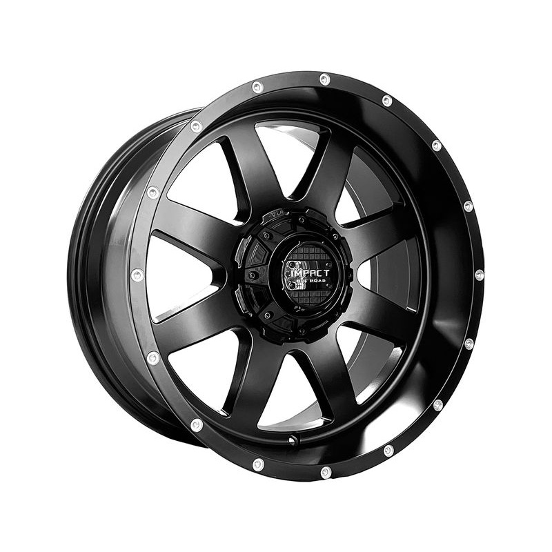 Impact Off-Road Matte Black 804 Wheels | RealTruck
