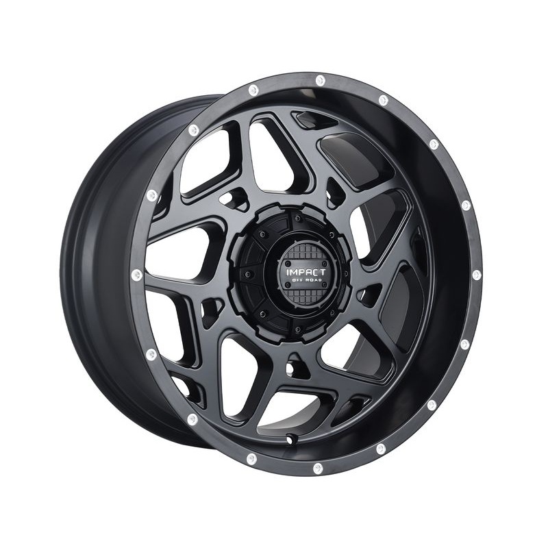 Impact Off-Road Matte Black 822 Wheels | RealTruck
