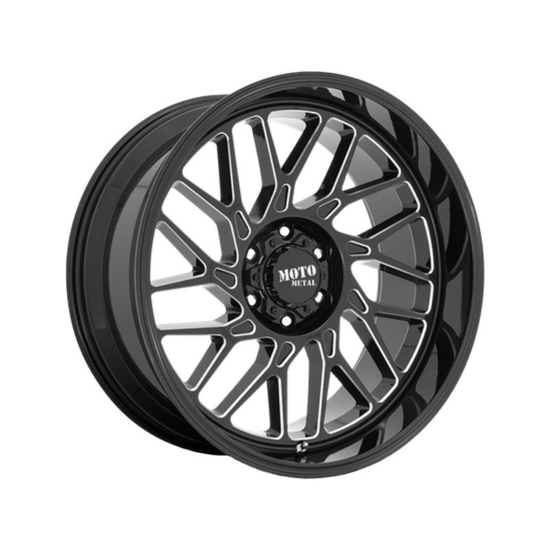 Moto Metal Milled Gloss Black MO805 Predator Wheels | RealTruck