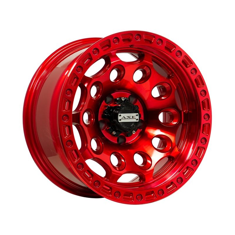 Axe Offroad Candy Red Chaos Wheels | RealTruck