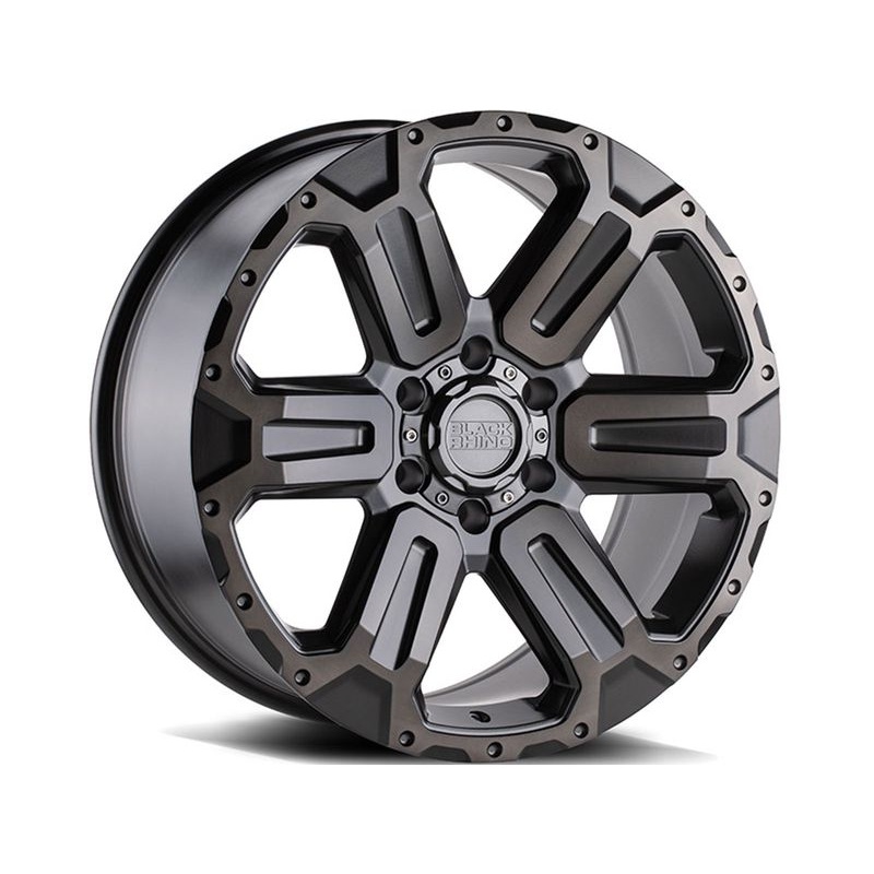 Black Rhino Tinted Black Wanaka Wheels | RealTruck