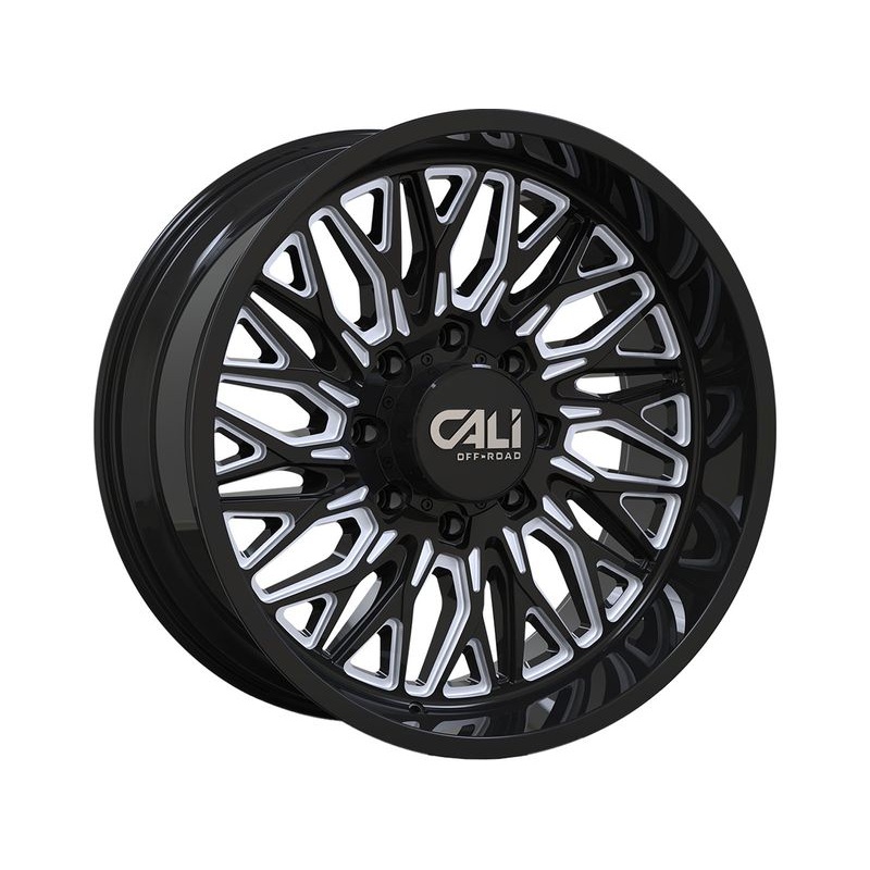 Cali Offroad Milled Gloss Black Crusher Wheels | RealTruck