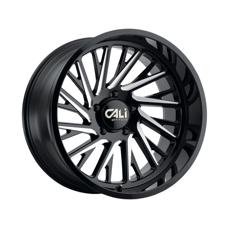Cali Offroad Milled Gloss Black Purge Wheels | RealTruck