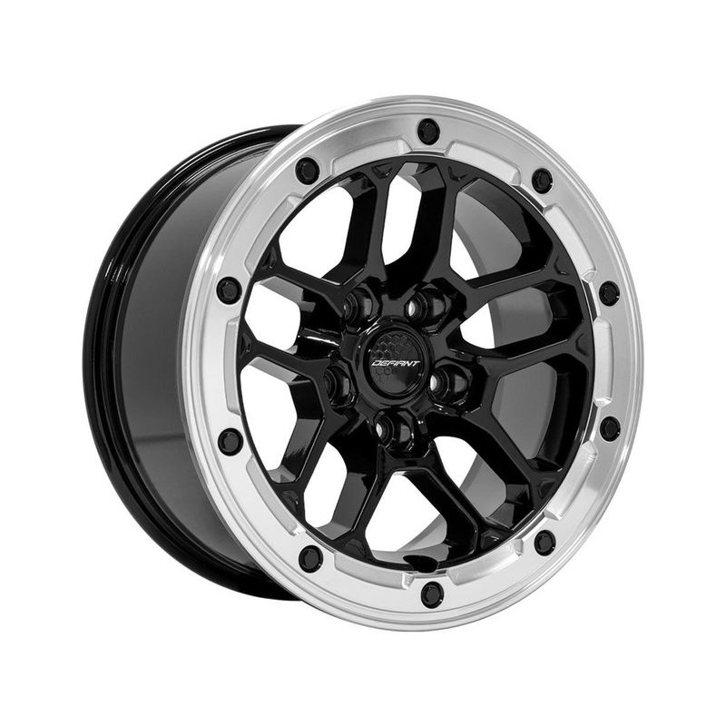 Defiant Gloss Black DF01 Wheels | RealTruck