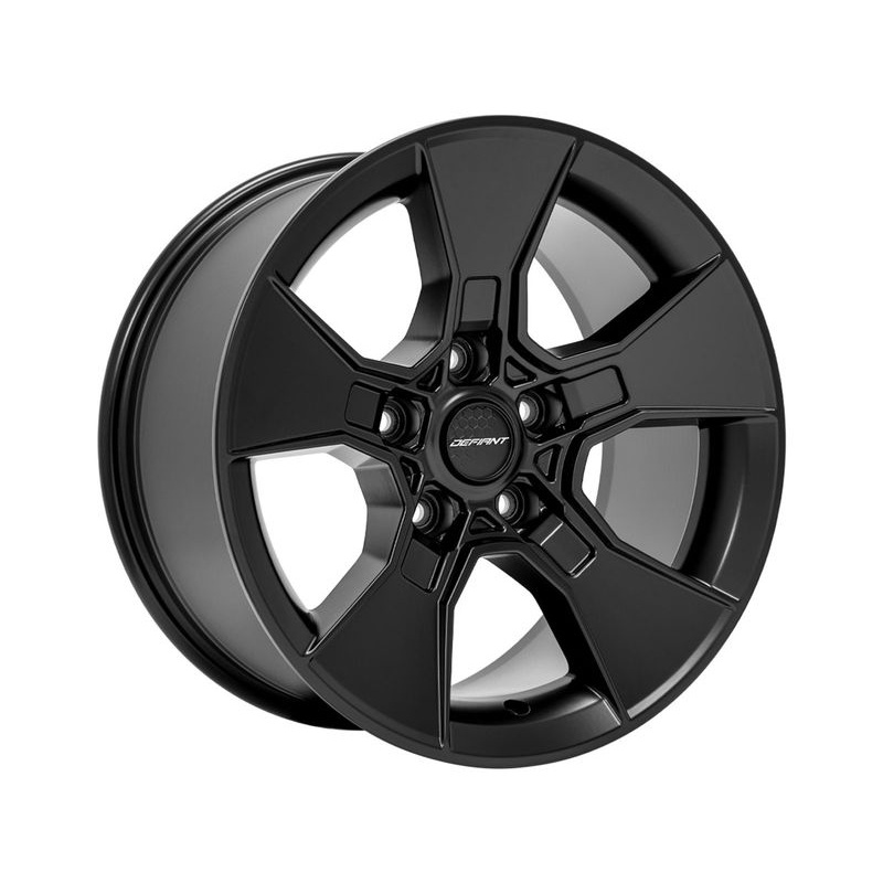 Defiant Matte Black DF02 Wheels | RealTruck