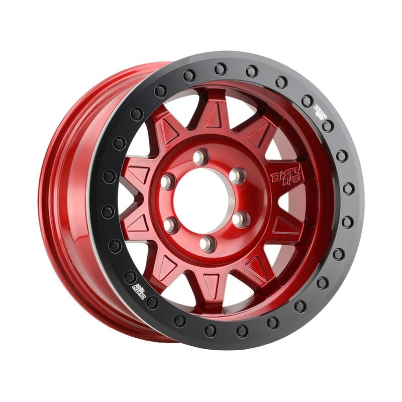 Dirty Life Red Roadkill Beadlock Wheels | RealTruck