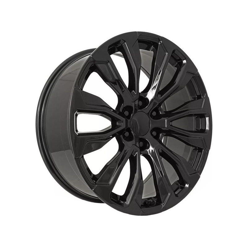 Factory Reproductions Gloss Black FR 203 Wheels | RealTruck
