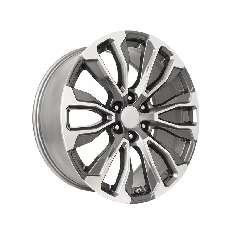 Factory Reproductions Machined Grey FR 203 Wheels | RealTruck