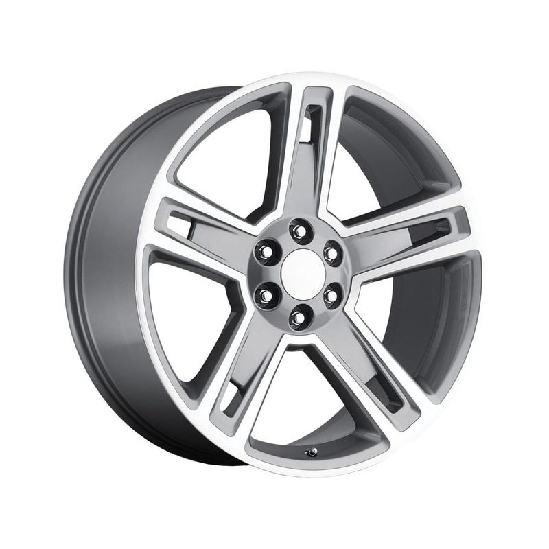 Factory Reproductions Machined Grey FR 34 Wheels | RealTruck