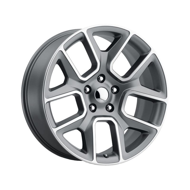 Factory Reproductions Machined Grey FR 76 Wheels | RealTruck