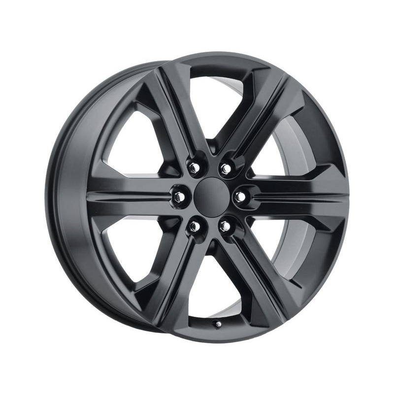 Factory Reproductions Matte Black FR 47 Wheels | RealTruck