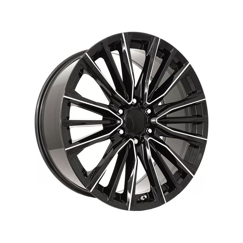 Factory Reproductions Milled Gloss Black FR 205 Wheels | RealTruck