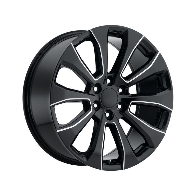 Factory Reproductions Milled Gloss Black FR 92 Wheels | RealTruck