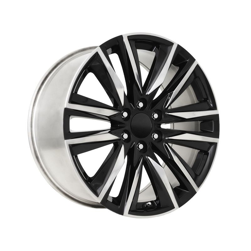 Factory Reproductions Polished & Gloss Black FR 90 Wheels | RealTruck