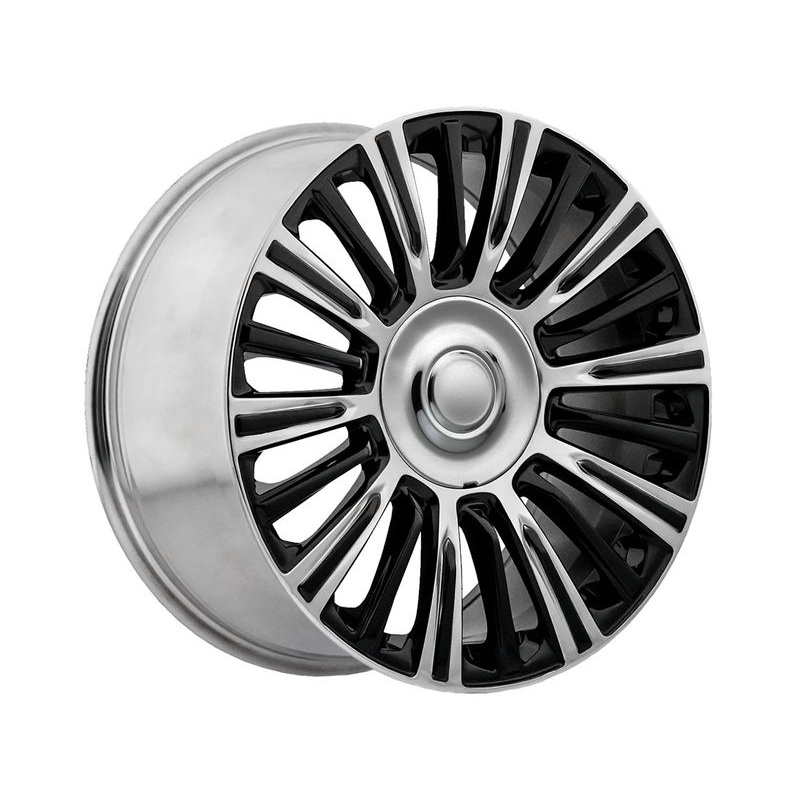 Factory Reproductions Polished & Gloss Black FR 91 Wheels | RealTruck