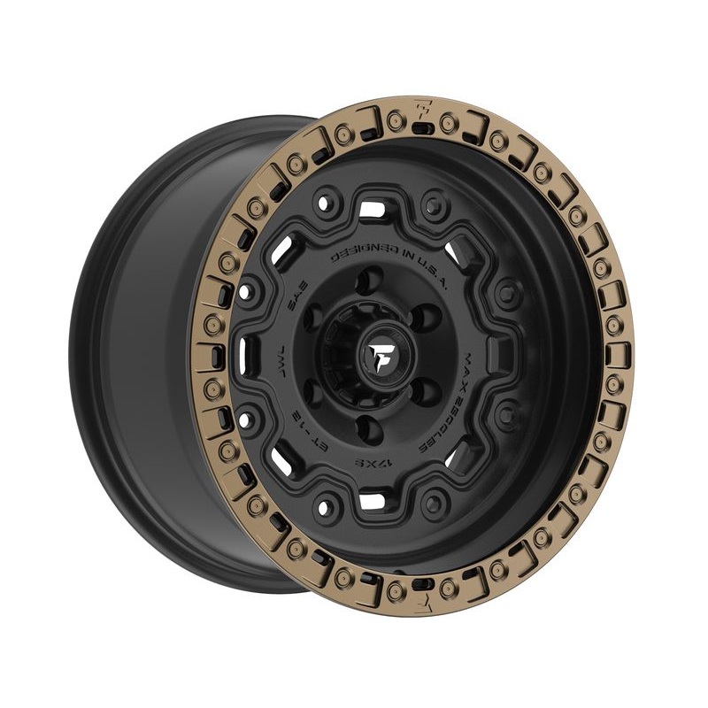 Fittipaldi Off-Road Matte Black & Bronze FT100 Wheels | RealTruck