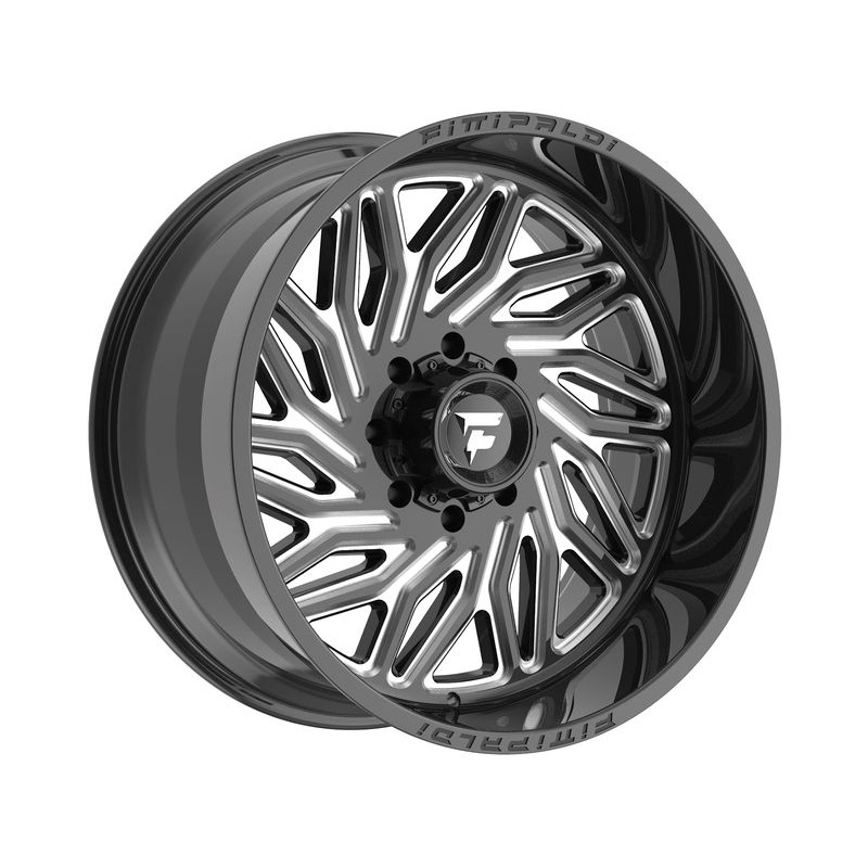 Fittipaldi Off-Road Milled Gloss Black FA13 Wheels | RealTruck