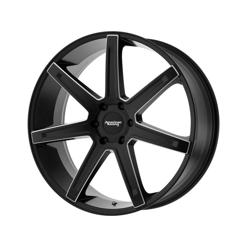 American Racing Milled Matte Black AR938 Revert Wheels | RealTruck
