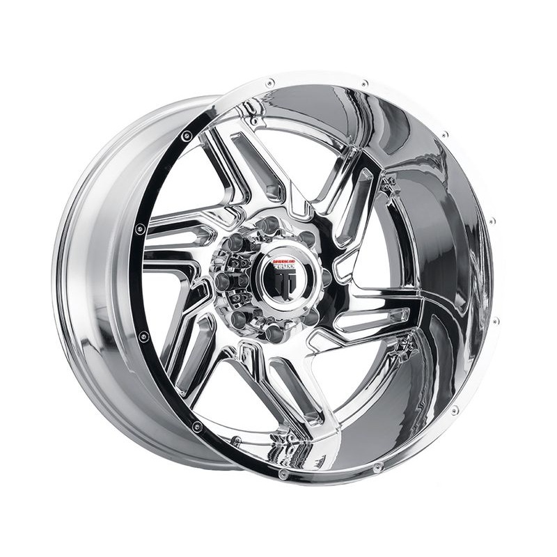 American Truxx Chrome AT-186 Spurs Wheels | RealTruck