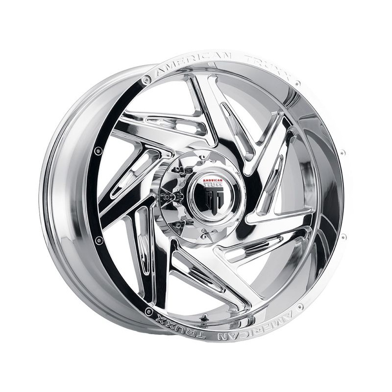 American Truxx Chrome AT-1906 Spiral Wheels | RealTruck