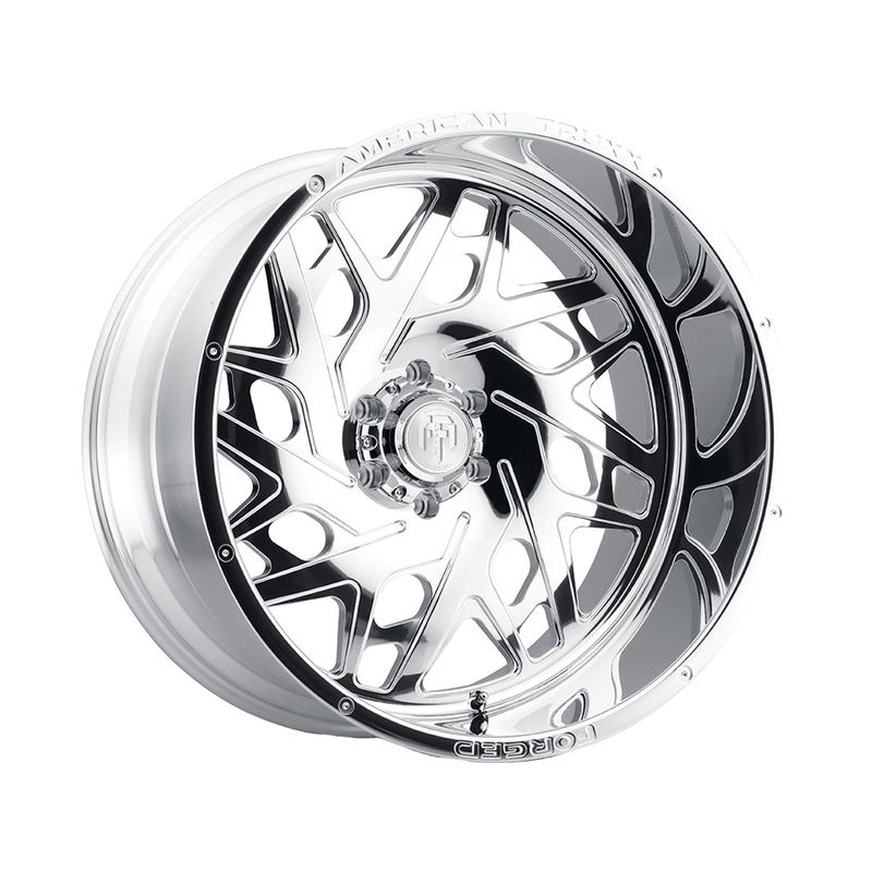 American Truxx Forged Polished ATF-1909 Aries Wheels | RealTruck