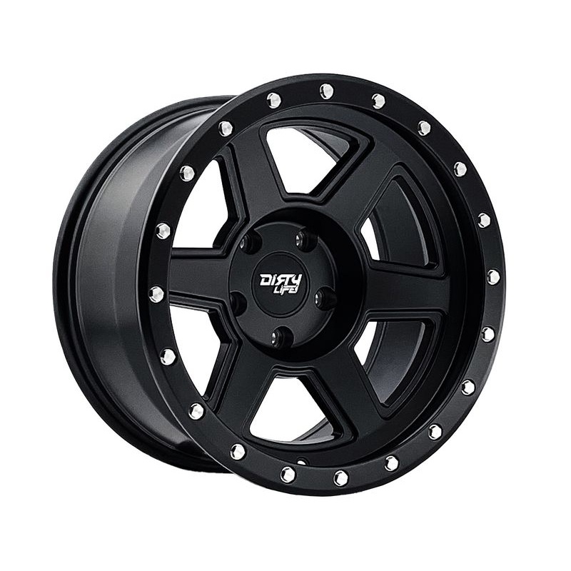 Dirty Life Matte Black Compound Wheels | RealTruck