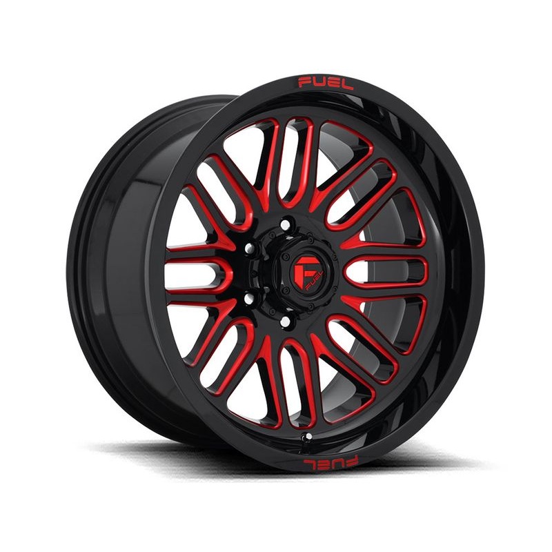 Fuel Black & Red Ignite Wheels | RealTruck