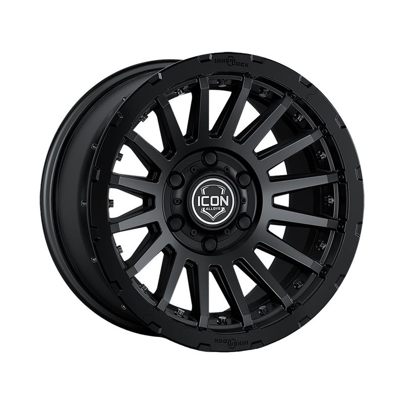 Icon Matte Black Recon Pro Wheels | RealTruck