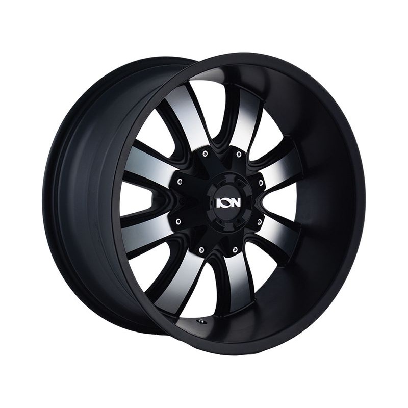 Ion Machined Matte Black 189 Wheels | RealTruck