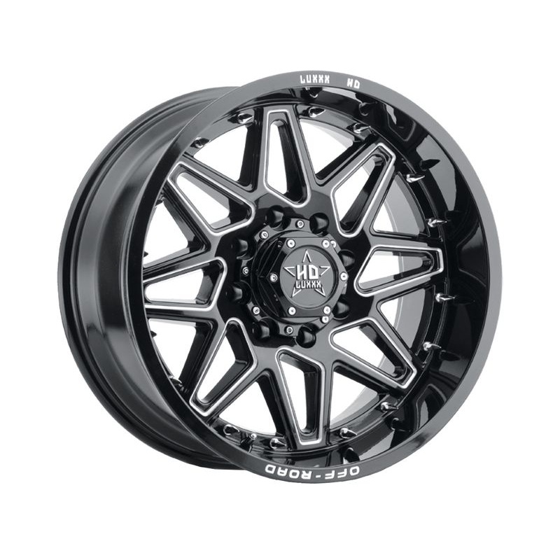 Luxxx HD Milled Gloss Black LHD17 Wheels | RealTruck