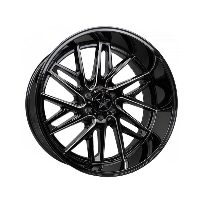 Luxxx HD Milled Gloss Black LHD29 Wheels | RealTruck