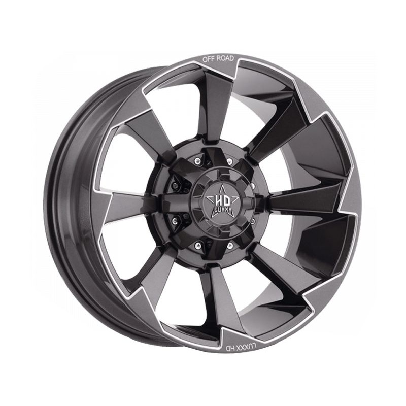 Luxxx HD Milled Grey LHD16 Wheels | RealTruck