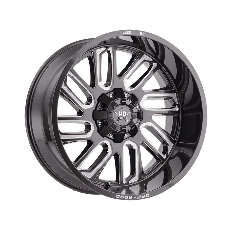 Luxxx HD Milled Grey LHD18 Wheels | RealTruck